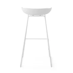 Sgabello da ufficio Helsinki, design scandinavo, gambe in metallo