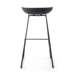 Sgabello da ufficio Helsinki, design scandinavo, gambe in metallo