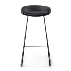 Sgabello da ufficio Helsinki, design scandinavo, gambe in metallo