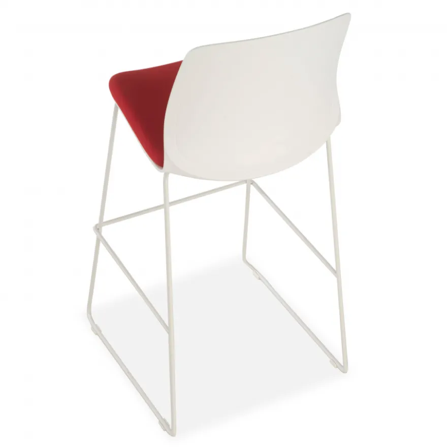 Sgabello da Ufficio Swing, Design elegante, Gambe in metallo