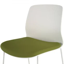 Sgabello da Ufficio Swing, Design elegante, Gambe in metallo