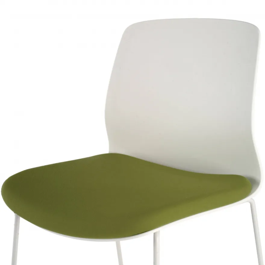 Sgabello da Ufficio Swing, Design elegante, Gambe in metallo