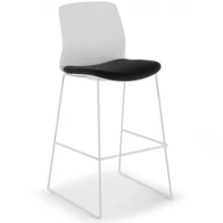 Sgabello da Ufficio Swing, Design elegante, Gambe in metallo