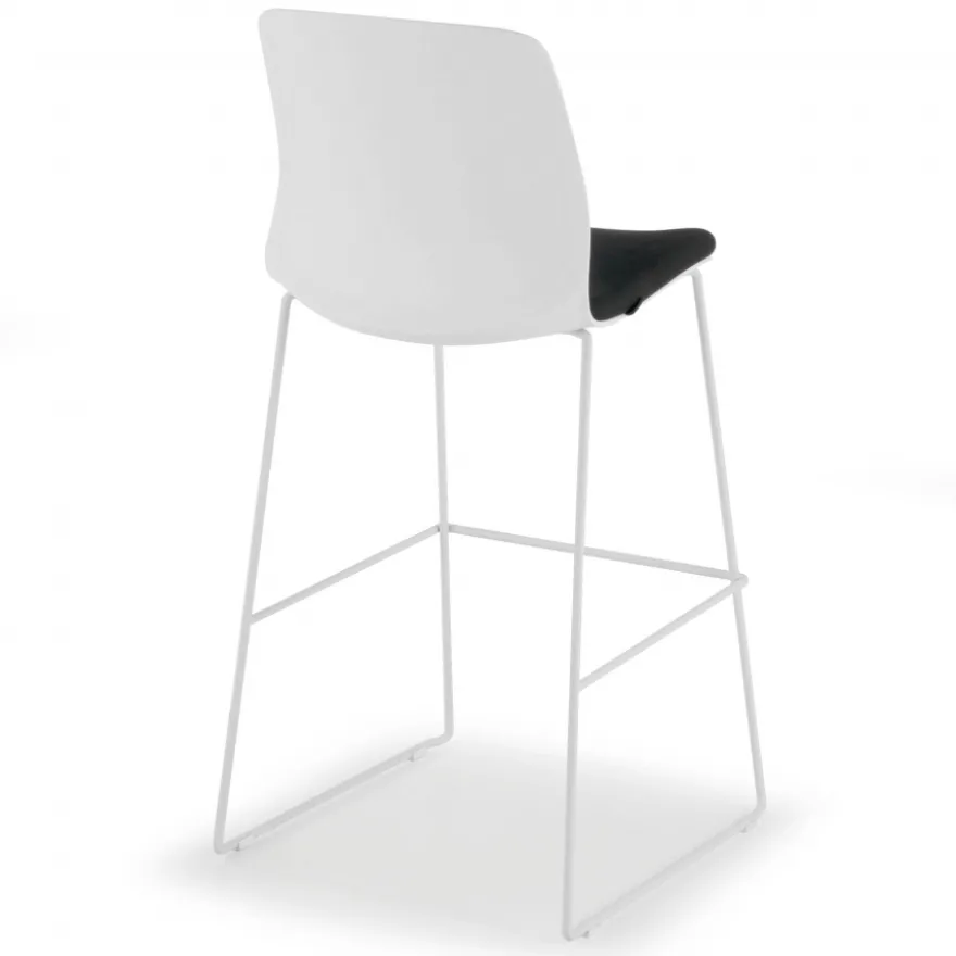 Sgabello da Ufficio Swing, Design elegante, Gambe in metallo