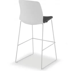 Sgabello da Ufficio Swing, Design elegante, Gambe in metallo