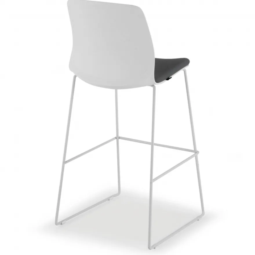 Sgabello da Ufficio Swing, Design elegante, Gambe in metallo