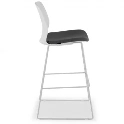 Sgabello da Ufficio Swing, Design elegante, Gambe in metallo