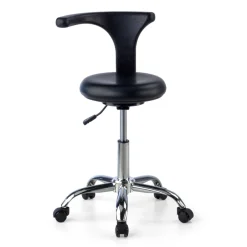 Sgabello medico dentista per clinica, estetista, schienale ergonomico