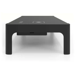Supporto monitor con caricatore wireless + USB Eon