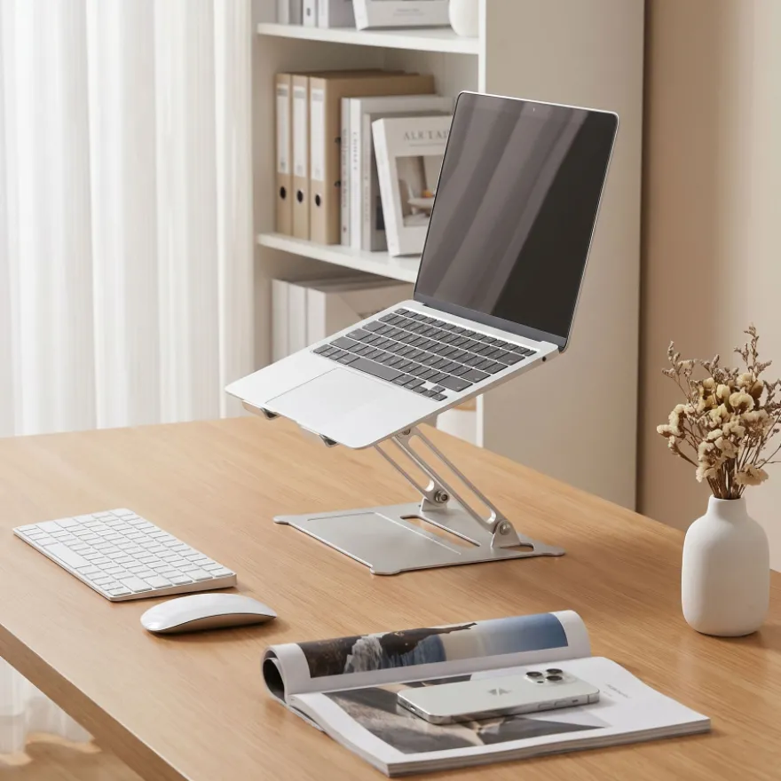 Supporto per laptop pieghevole in alluminio