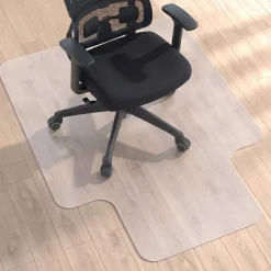 Tappeto Sedia da Ufficio Convesso in PVC trasparente