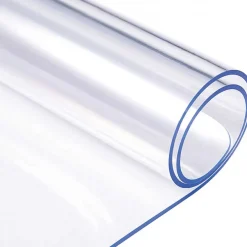 Tappeto Sedia da Ufficio Convesso in PVC trasparente