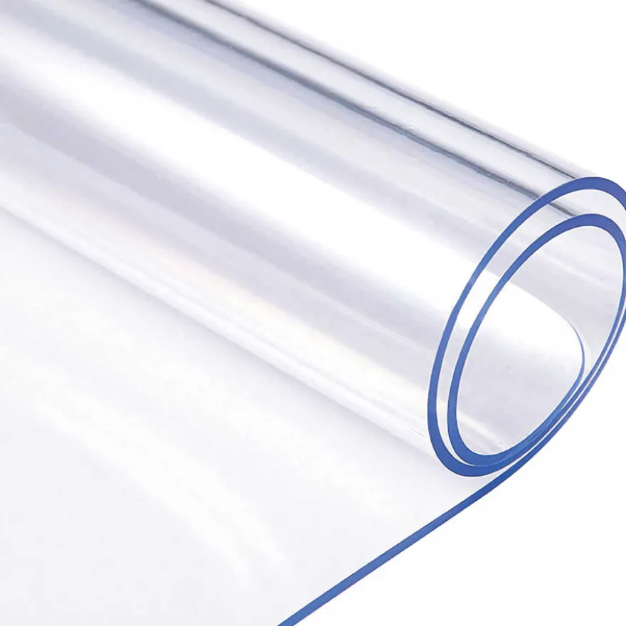 Tappeto Sedia da Ufficio Convesso in PVC trasparente