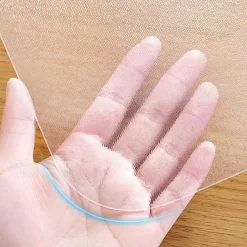 Tappeto Sedia da Ufficio Convesso in PVC trasparente