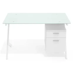 Tavolo per computer Oasis con cassetti sospesi